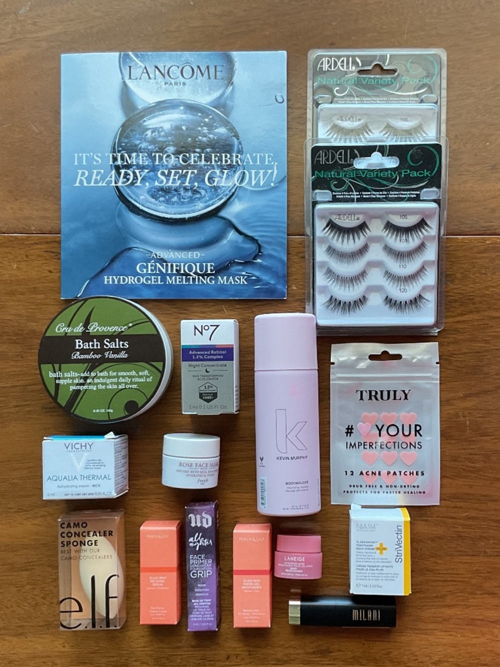 Mixed Lot of Skin & Hair Care & Makeup-16 Pieces Full & Travel Size